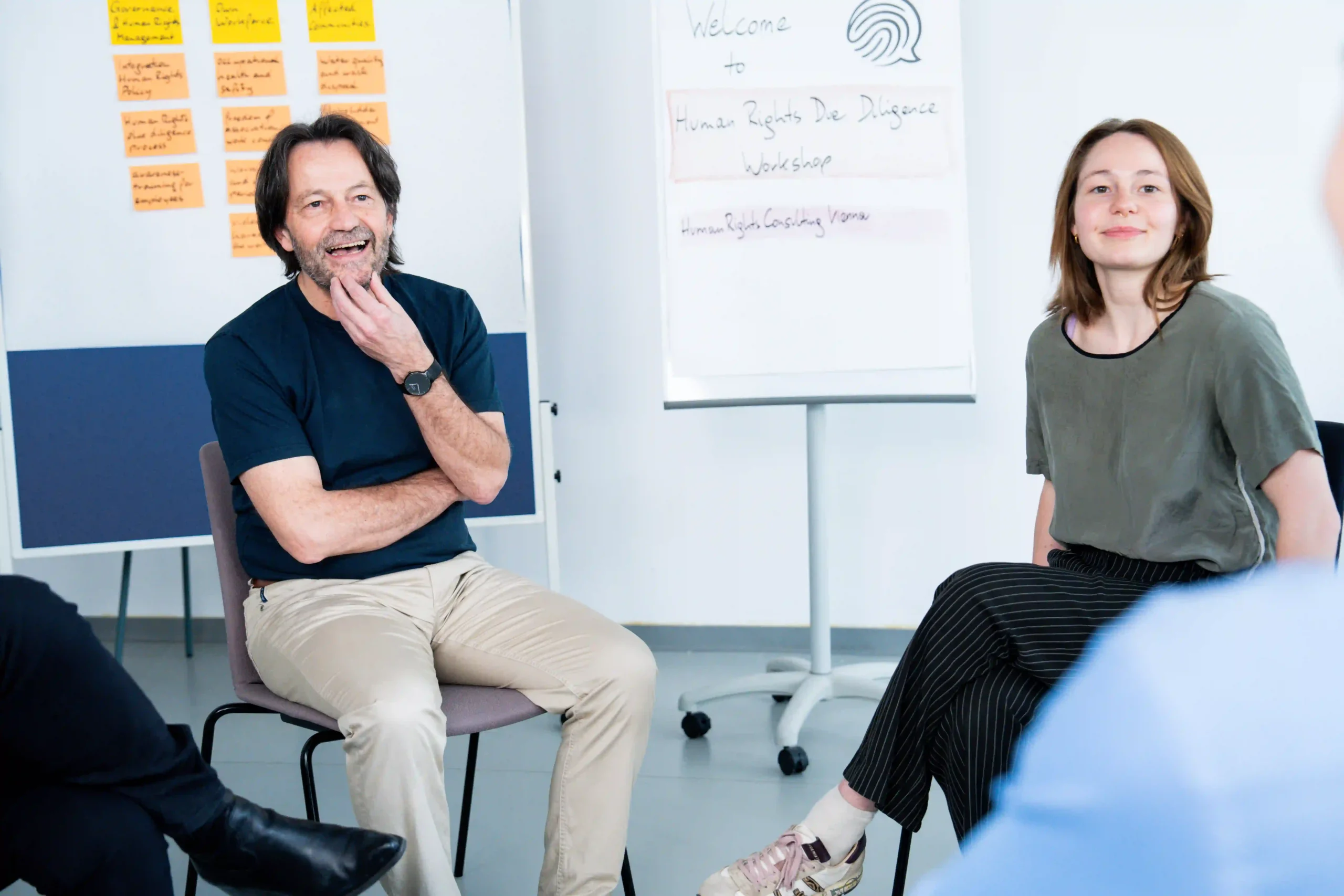 Gruppe-Conslting-Lea Walter und Lea im Consulting Gespräch