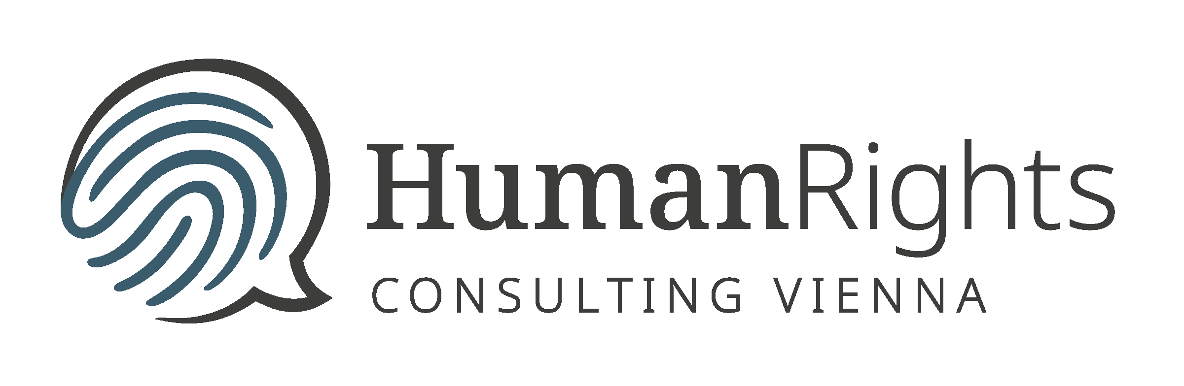 Human Rights Consulting Logo mit Grafik